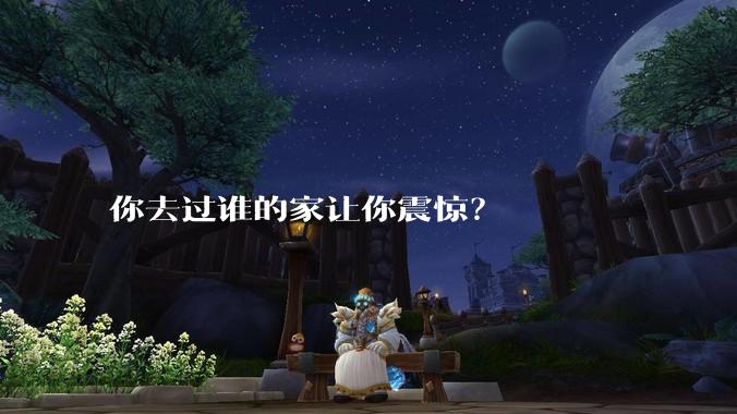 你去过谁的家让你震惊？